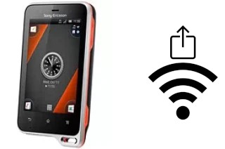 Generar QR con la clave Wifi en un Sony Ericsson Xperia active