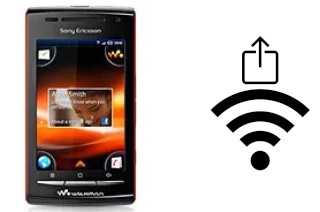 Generar QR con la clave Wifi en un Sony Ericsson W8