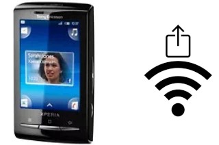 Generar QR con la clave Wifi en un Sony Ericsson Xperia X10 mini