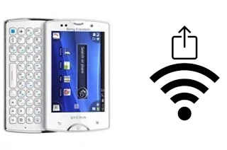 Generar QR con la clave Wifi en un Sony Ericsson Xperia mini pro