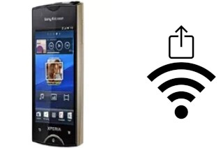 Generar QR con la clave Wifi en un Sony Ericsson Xperia ray