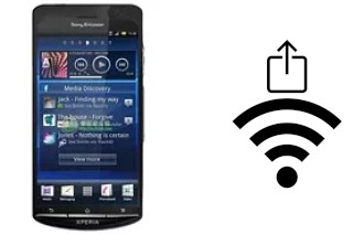 Generar QR con la clave Wifi en un Sony Ericsson Xperia Duo