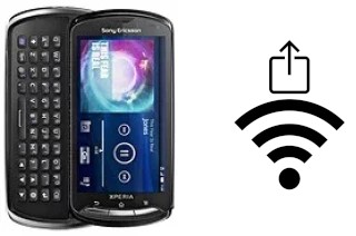 Generar QR con la clave Wifi en un Sony Ericsson Xperia pro