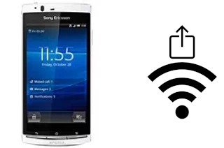 Generar QR con la clave Wifi en un Sony Ericsson Xperia Arc S