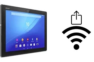 Generar QR con la clave Wifi en un Sony Xperia Z4 Tablet WiFi