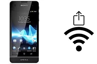 Generar QR con la clave Wifi en un Sony Xperia SX SO-05D