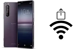 Generar QR con la clave Wifi en un Sony Xperia 1 II