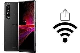 Generar QR con la clave Wifi en un Sony Xperia 1 III