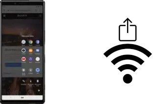 Generar QR con la clave Wifi en un Sony Xperia 1