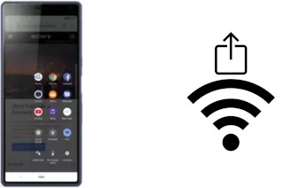 Generar QR con la clave Wifi en un Sony Xperia 10 Plus