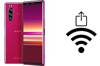 Generar QR con la clave Wifi en un Sony Xperia 5