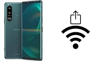 Generar QR con la clave Wifi en un Sony Xperia 5 III