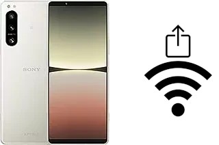 Generar QR con la clave Wifi en un Sony Xperia 5 IV