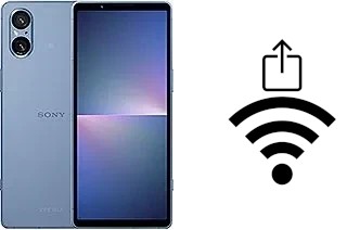 Generar QR con la clave Wifi en un Sony Xperia 5 V