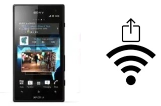 Generar QR con la clave Wifi en un Sony Xperia acro S