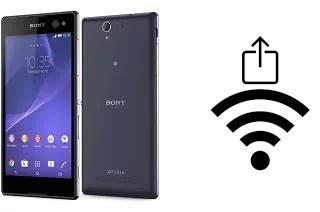 Generar QR con la clave Wifi en un Sony Xperia C3 Dual