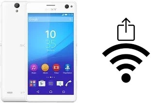 Generar QR con la clave Wifi en un Sony Xperia C4 Dual