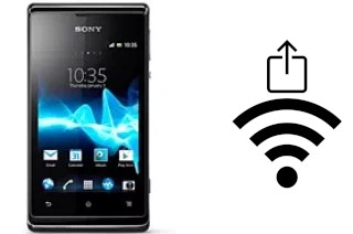 Generar QR con la clave Wifi en un Sony Xperia E dual