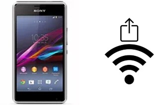 Generar QR con la clave Wifi en un Sony Xperia E1 II