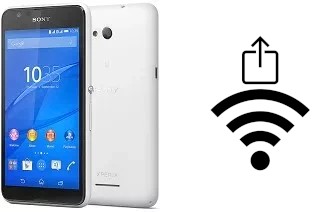 Generar QR con la clave Wifi en un Sony Xperia E4g