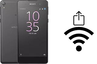 Generar QR con la clave Wifi en un Sony Xperia E5