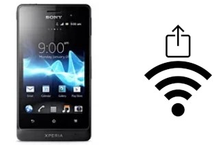 Generar QR con la clave Wifi en un Sony Xperia go