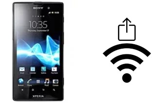 Generar QR con la clave Wifi en un Sony Xperia ion HSPA