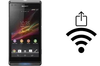 Generar QR con la clave Wifi en un Sony Xperia L