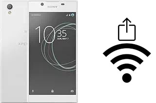 Generar QR con la clave Wifi en un Sony Xperia L1