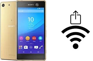 Generar QR con la clave Wifi en un Sony Xperia M5