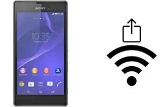 Generar QR con la clave Wifi en un Sony Xperia T3