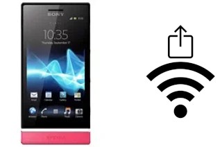 Generar QR con la clave Wifi en un Sony Xperia U