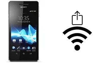 Generar QR con la clave Wifi en un Sony Xperia V