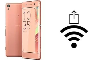 Generar QR con la clave Wifi en un Sony Xperia XA Dual