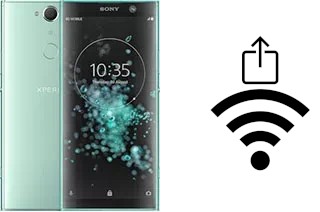 Generar QR con la clave Wifi en un Sony Xperia XA2 Plus