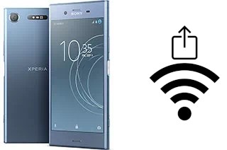 Generar QR con la clave Wifi en un Sony Xperia XZ1