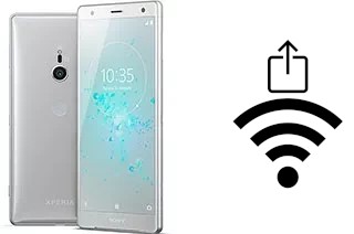 Generar QR con la clave Wifi en un Sony Xperia XZ2