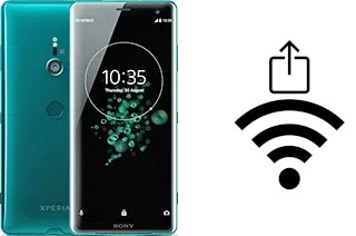 Generar QR con la clave Wifi en un Sony Xperia XZ3