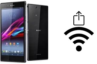 Generar QR con la clave Wifi en un Sony Xperia Z Ultra