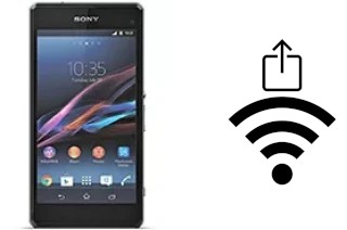 Generar QR con la clave Wifi en un Sony Xperia Z1 Compact