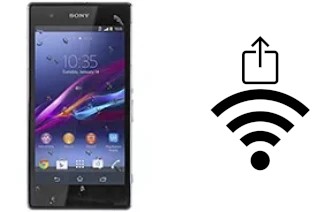 Generar QR con la clave Wifi en un Sony Xperia Z1s