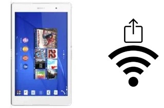 Generar QR con la clave Wifi en un Sony Xperia Z3 Tablet Compact