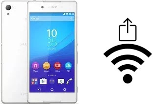 Generar QR con la clave Wifi en un Sony Xperia Z3+ dual