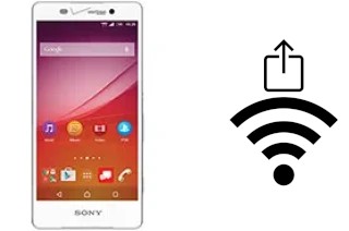 Generar QR con la clave Wifi en un Sony Xperia Z4v