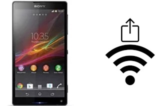 Generar QR con la clave Wifi en un Sony Xperia ZL