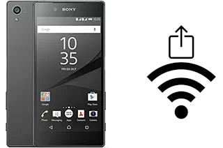 Generar QR con la clave Wifi en un Sony Xperia Z5