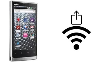 Generar QR con la clave Wifi en un Spice Mi-410