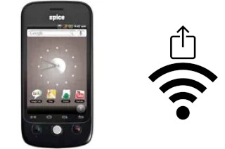 Generar QR con la clave Wifi en un Spice Mi-300