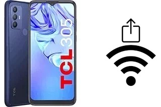 Generar QR con la clave Wifi en un TCL 305