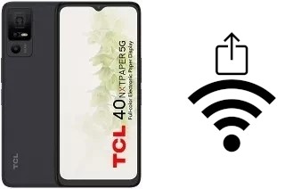 Generar QR con la clave Wifi en un TCL 40 NxtPaper 5G